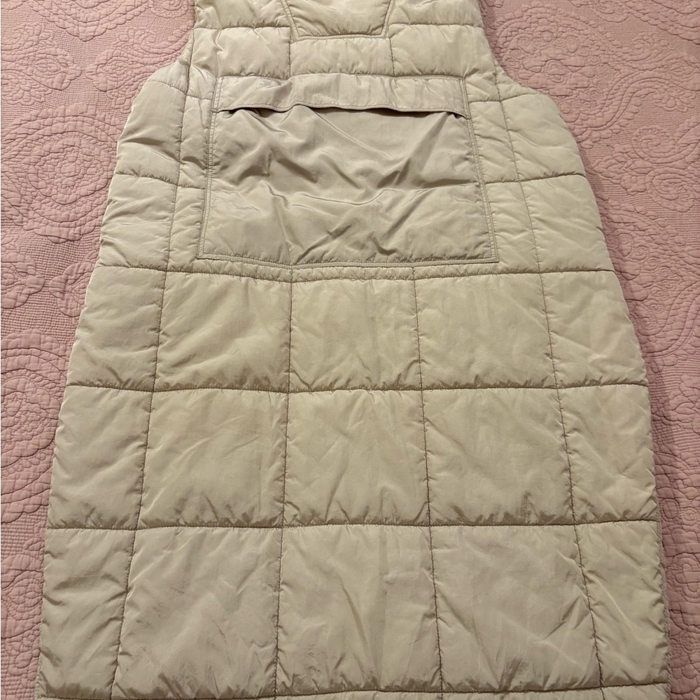 FP Movement On the Move Packable Beige Puffer Vest - Picture 4 of 12